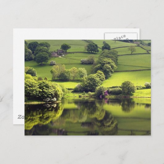 Grüner See Postkarte (Vorne/Hinten)