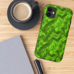 Grüner Silk iPhone 5 Kasten 11 Hülle