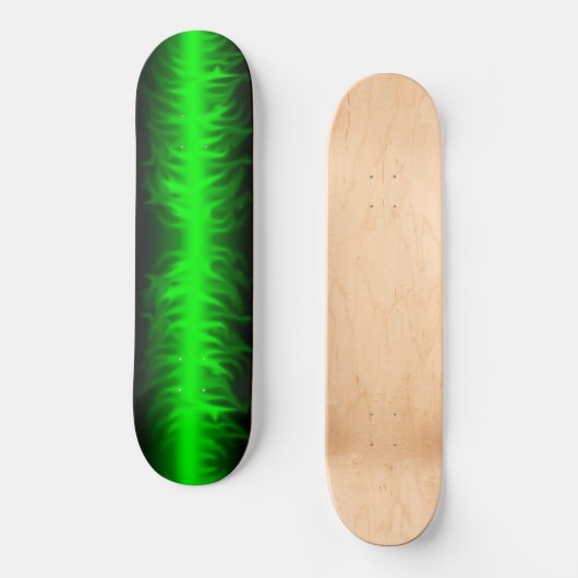 Grüner Skateboard (Vorderseite)