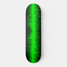 Grüner Skateboard