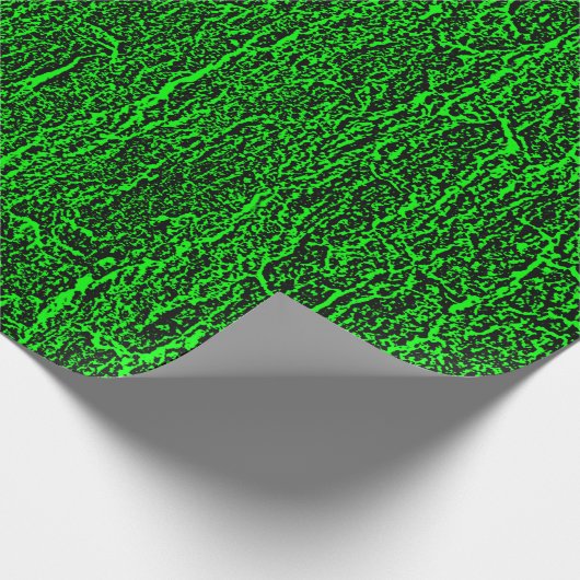 Grüner Slim Geschenkpapier (Ecke)