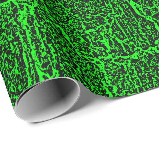 Grüner Slim Geschenkpapier (Rolleneckpunkt)