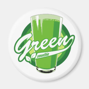 Grüner Smoothiemagnet Magnet