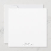 Grüner Sonnenschein Feiertagskarte (Rückseite)