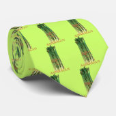 Grüner Spargel Krawatte (Gerollt)