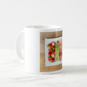 Grüner Spargel mit Schinken und Erdbeeren Kaffeetasse (Vorderseite Links)