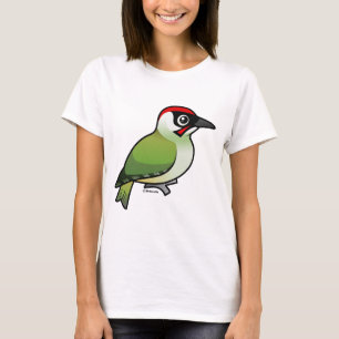 Grüner Specht T-Shirt