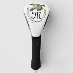 Grüner Specker im Flug Monogram Golf Headcover