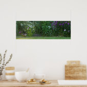 Grüner Specker im Gartenposter Poster (Küche)