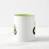 Grüner Spielzeugtraktor Tasse (Zentrum)