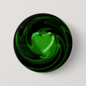 Grüner Spirale Button (Vorderseite)