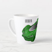 Grüner Sportwagen mit Luftfolie Milchtasse (Linke Ecke)