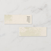 Grüner Spritzer - dünn Mini Visitenkarte (Vorne/Hinten)