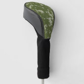 Grüner Spritzer Golf Headcover (angewinkelt)