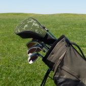 Grüner Spritzer Golf Headcover (In SItu)