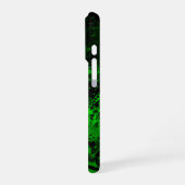 Grüner Sprühfarbeffekt iPhone 16 Hülle iPhone 16 Pro Hülle (Linke Seite)