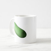 Grüner Squash (Winter Melon) Kaffeetasse (Vorderseite Links)