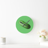 Grüner Squash (Winter Melon) Runde Wanduhr (Zuhause)