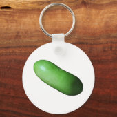 Grüner Squash (Winter Melon) Schlüsselanhänger (Vorderseite)