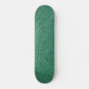Grüner Stein Risse Skateboard