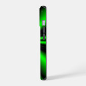 Grüner Stern der Hoffnung iPhone 15 Hülle (Linke Seite)