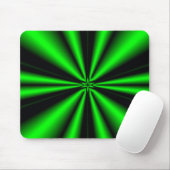 grüner Stern der Hoffnung Mousepad (Mit Mouse)