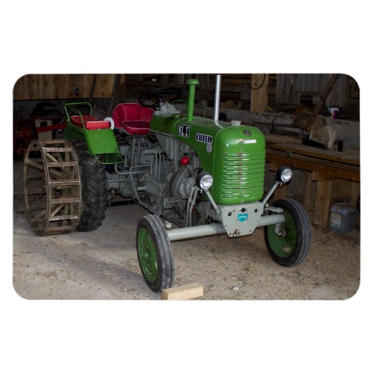 Grüner Steyr Traktor KL I Magnet (Horizontal)