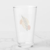 Grüner Stiel Boho Glas (Rückseite)
