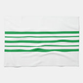Grüner Streifen Geschirrtuch (Horizontal)