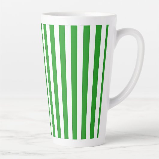 Grüner Streifen Milchtasse (Rechts)