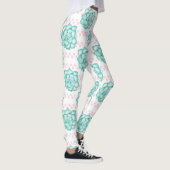 Grüner Sukkulent Leggings (Rechts)