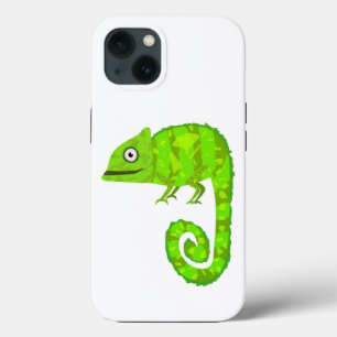 Grüner süßer Chamäleon Case-Mate iPhone Hülle