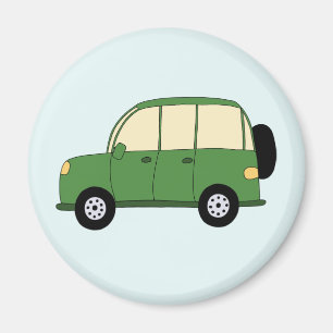 Grüner SUV Magnet
