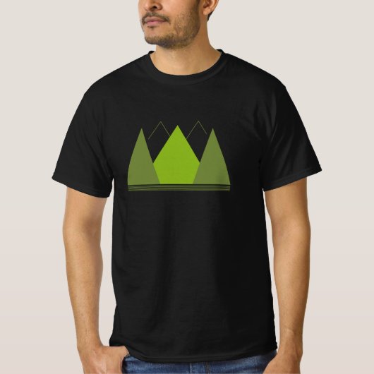 Grüner T - Shirt (Vorderseite)