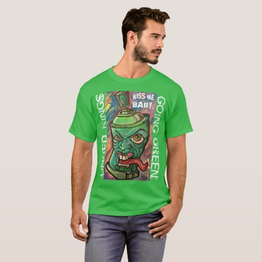 Grüner T - Shirt (Vorne ganz)