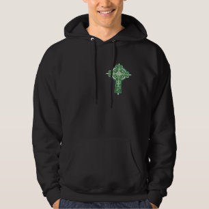 Grüner T - Shirt des keltischen Kreuzes