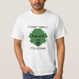 Grüner T - Shirt im Maniac-Modus