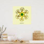 GRÜNER TALISMAN POSTER (Küche)