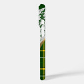 Grüner Tartan-Karostoff Case-Mate iPhone Hülle (Rückseite / Links)
