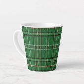 Grüner Tartan      Milchtasse (Linke Ecke)