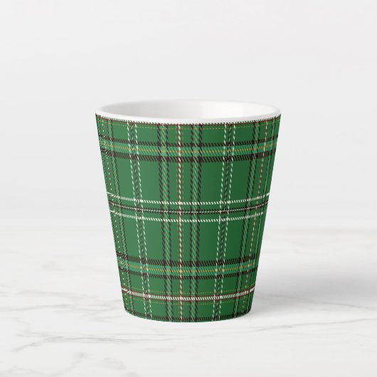 Grüner Tartan      Milchtasse (Vorderseite)