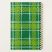 Grüner Tartan Planer (Rückseite)
