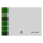 Grüner Tartan & Scottish Thistle Post-It Notes Post-it Klebezettel