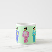 grüner Tee bitte Espressotasse (Vorderseite)