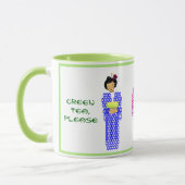 Grüner Tee bitte, Ocha kudasai Tasse (Links)