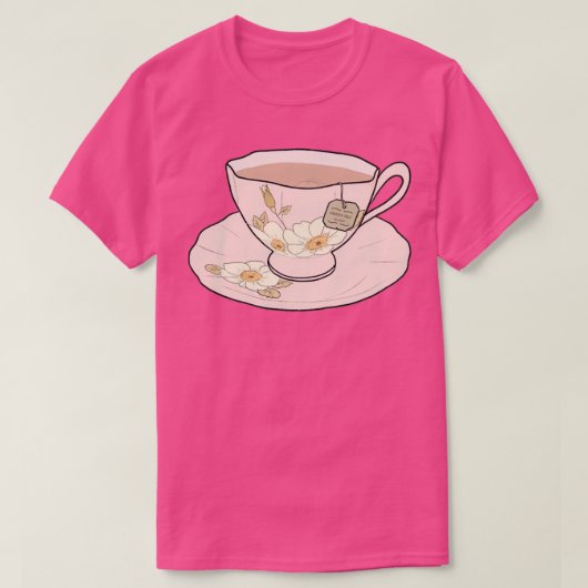 Grüner Tee in einer Teetasse (Design vorne)