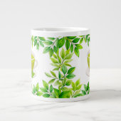 Grüner Tee Jumbo-Tasse (Vorderseite)