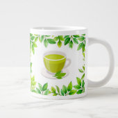 Grüner Tee Jumbo-Tasse (Rechts)