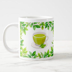 Grüner Tee Jumbo-Tasse