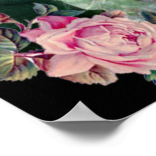 Grüner Tee Poster (Ecke)